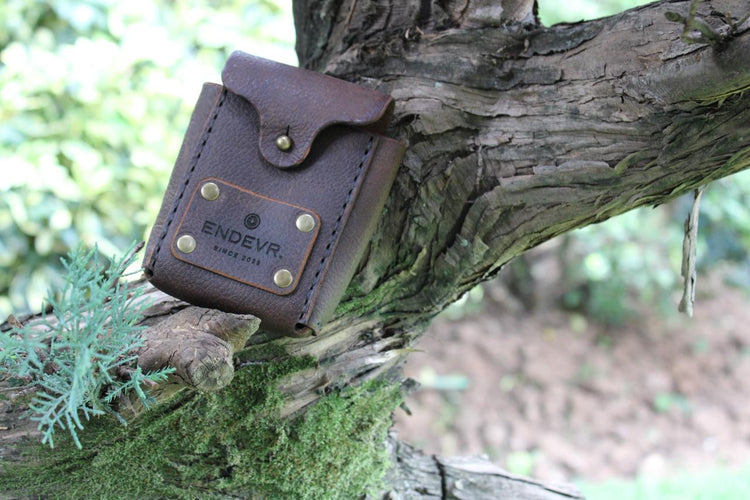 Premium Leather Dog Treat Belt Bag