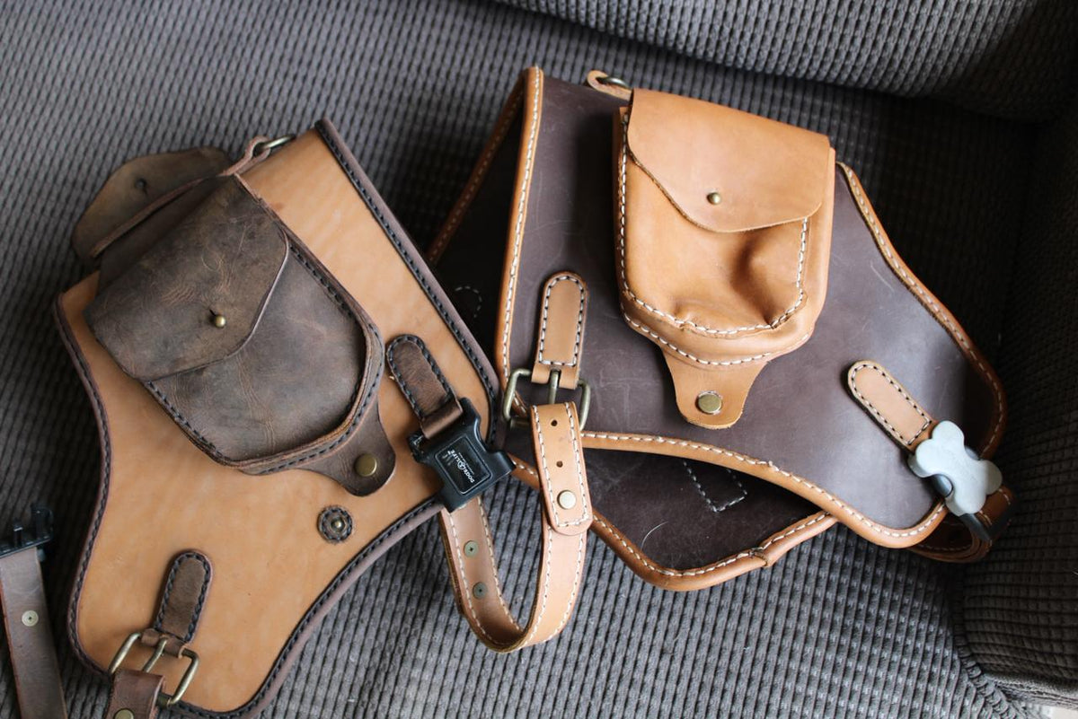 Premium Leather Dog Harness